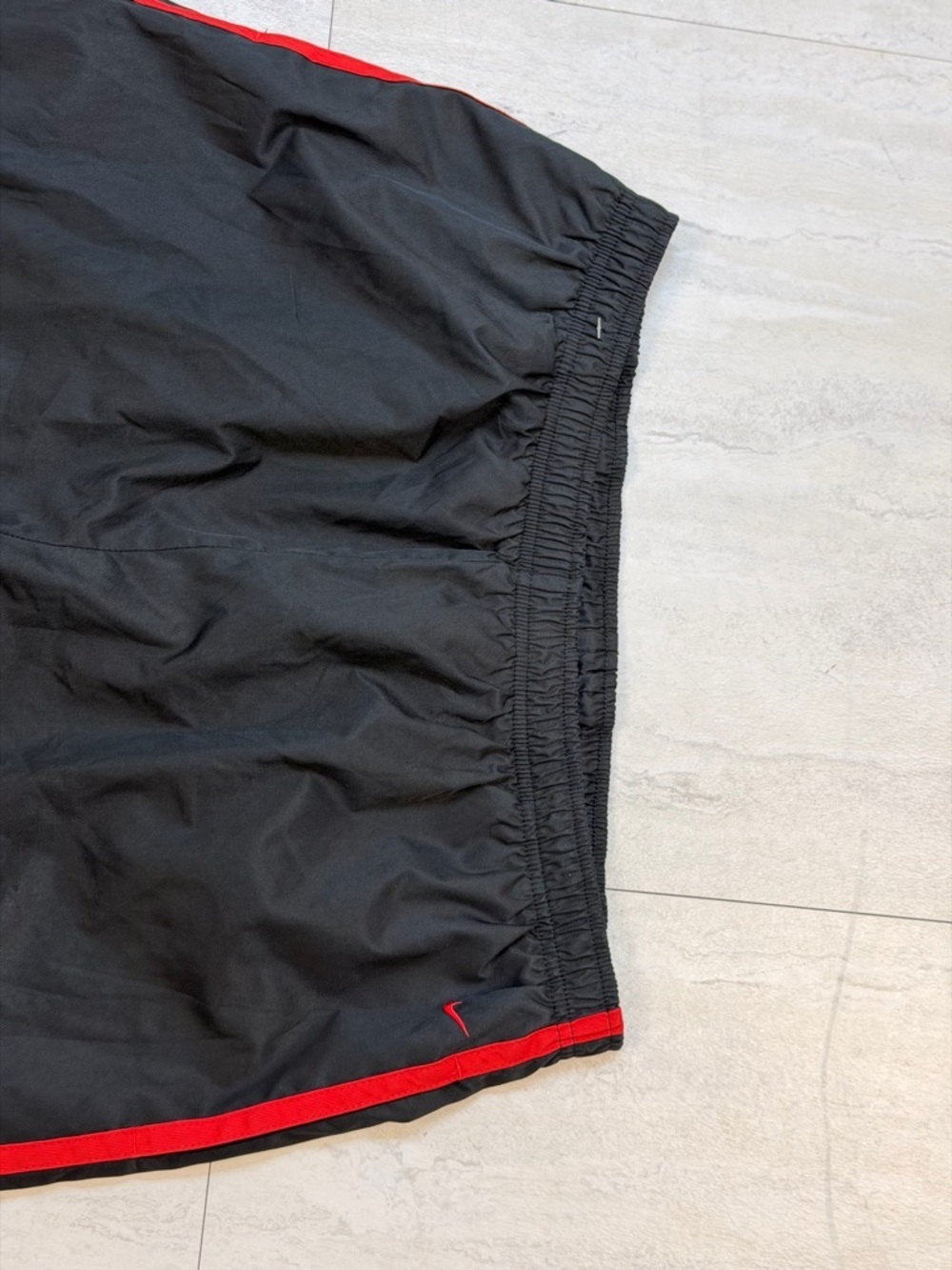 Nike Black Track Pants with Red Trim - Kids - Picture 3 of 3